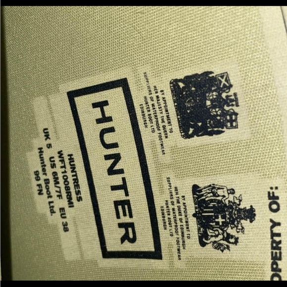 Hunter boots - Picture 5 of 5